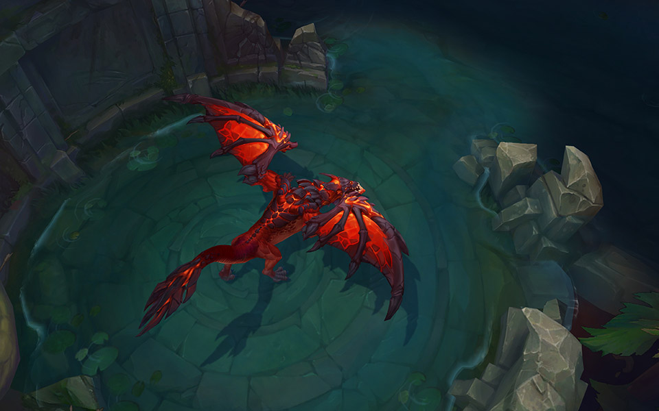 Illustration of a dragon